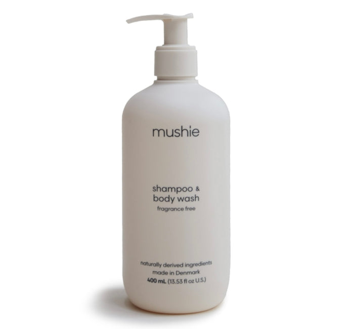 BABY SHAMPOO + BODY WASH || FRAGRANCE FREE - 400 ML