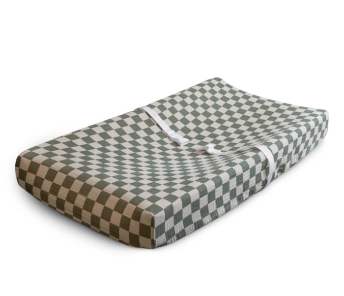 Extra Soft Muslin Changing Pad Cover || 3 Variations