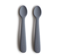 SILICONE FEEDING SPOONS || 2-Pack