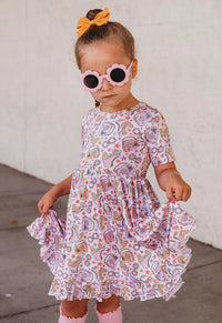 Let The Good Times Roll Ruffle Dress || x Lolo Webb