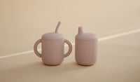 SILICONE TRAINING CUP + STRAW