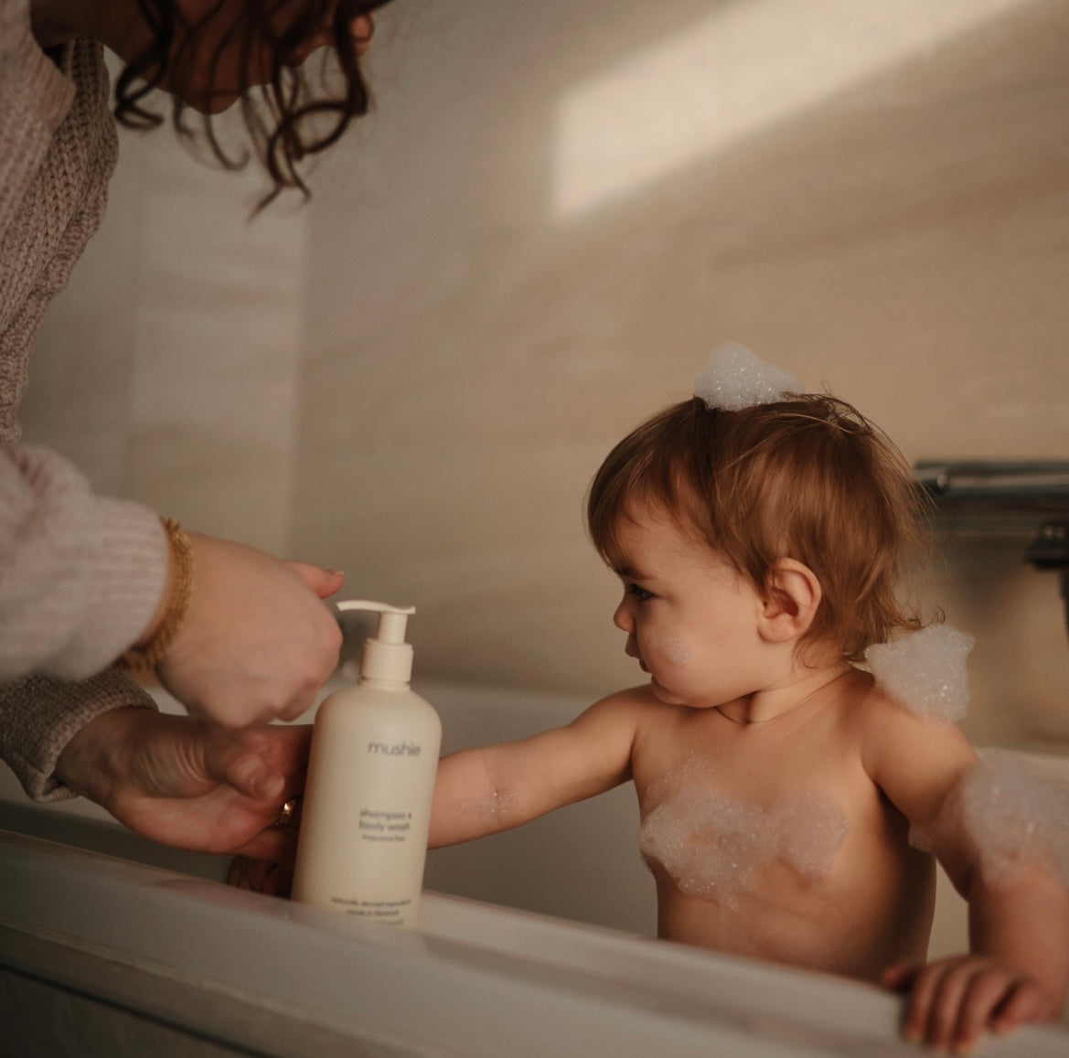 BABY SHAMPOO + BODY WASH || FRAGRANCE FREE - 400 ML