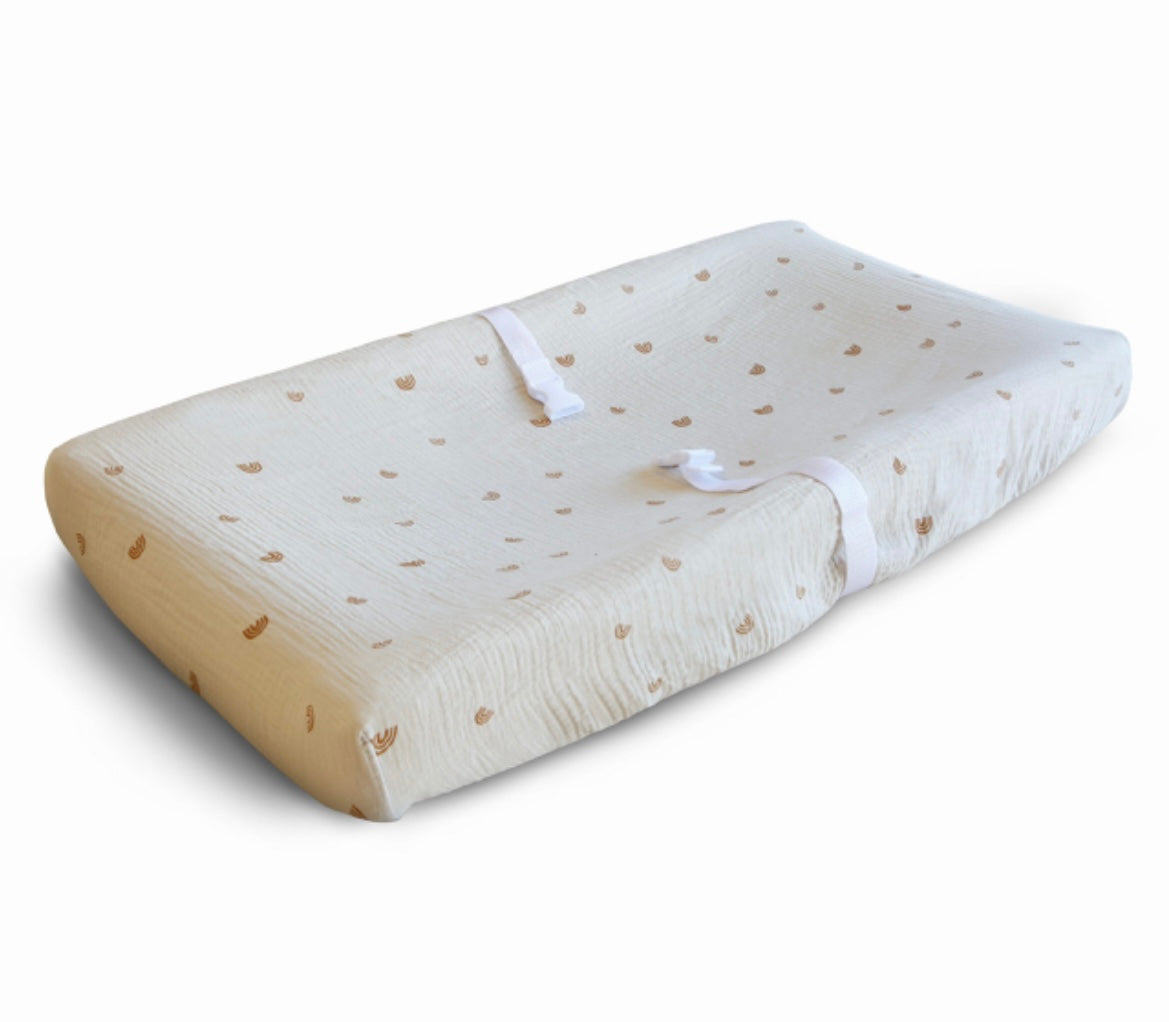 Extra Soft Muslin Changing Pad Cover || 3 Variations