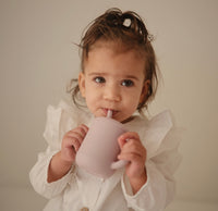 SILICONE TRAINING CUP + STRAW