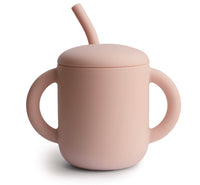 SILICONE TRAINING CUP + STRAW