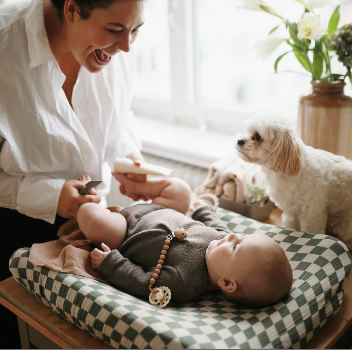 Extra Soft Muslin Changing Pad Cover || 3 Variations