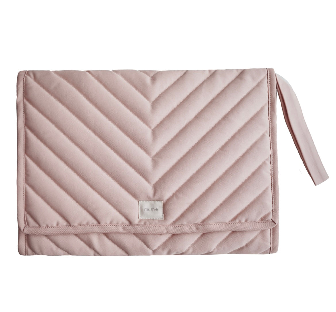 PORTABLE CHANGING PAD || BLUSH