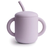 SILICONE TRAINING CUP + STRAW
