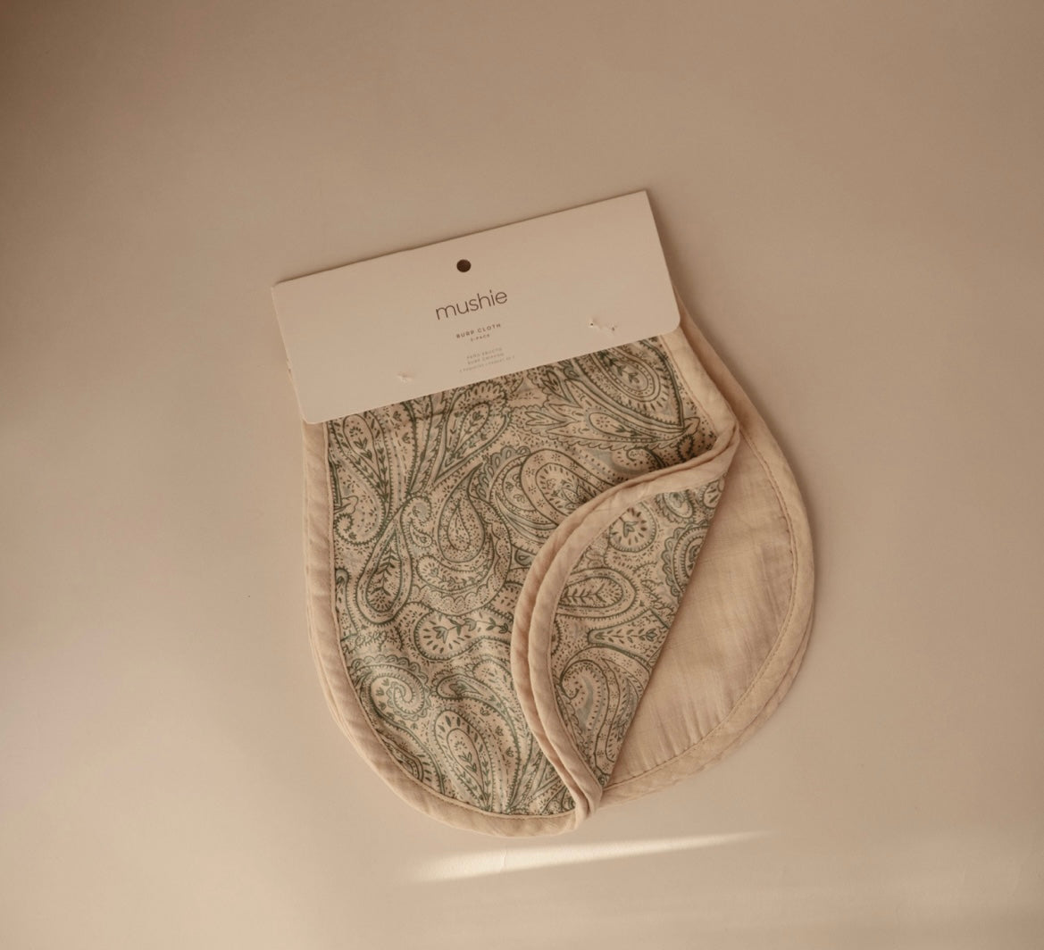 MUSLIN BURP CLOTH ORGANIC COTTON || 2-PACK
