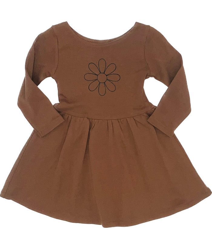 Organic Cotton Stella Swing Dress || Daisy Cedar