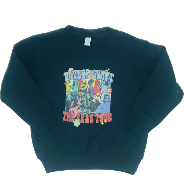 Retro Eras Tour Sweatshirt || Black