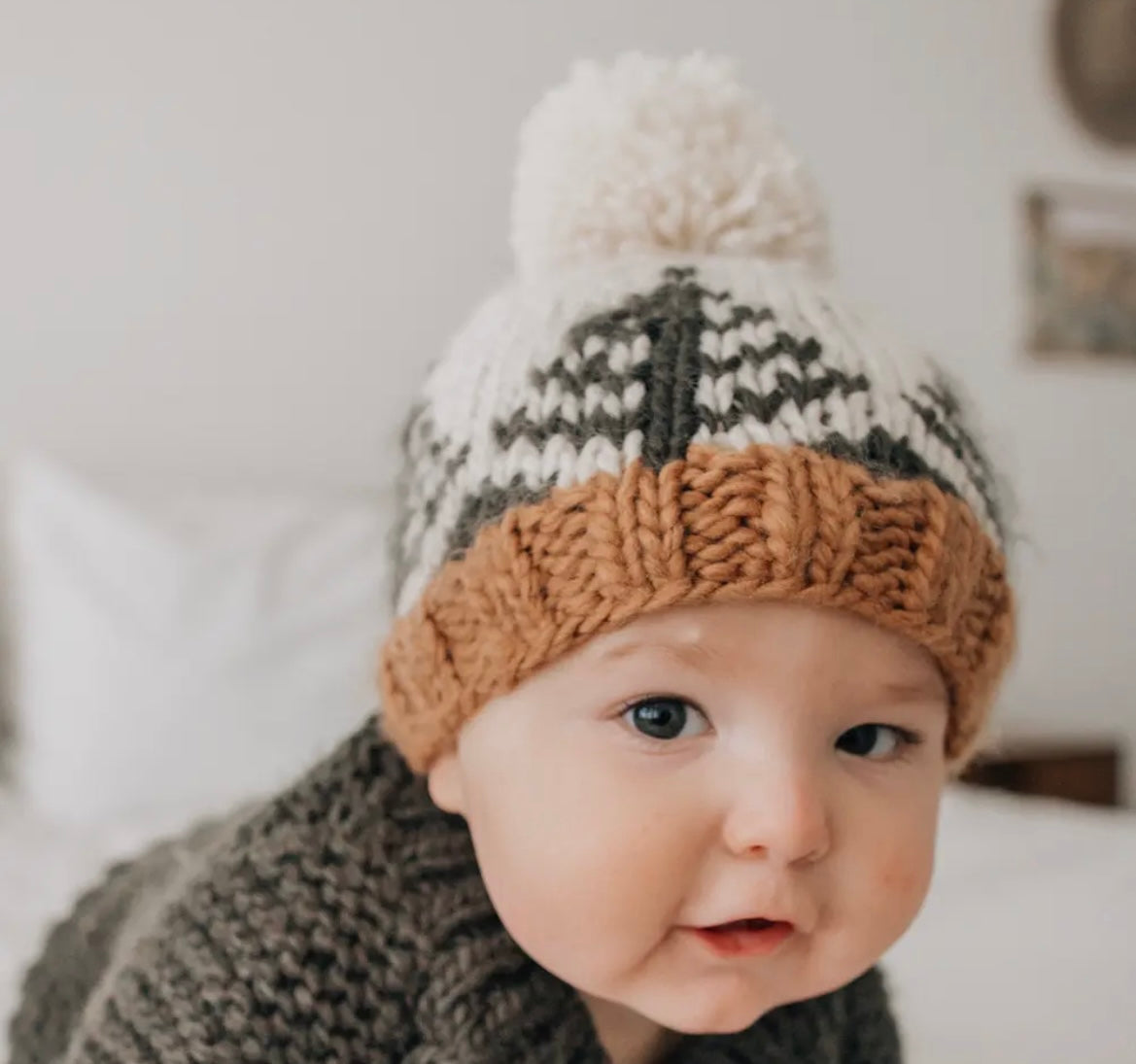 Knit Beanie Hat || Forest