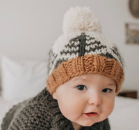 Knit Beanie Hat || Forest