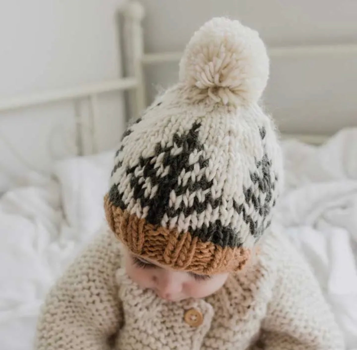 Knit Beanie Hat || Forest