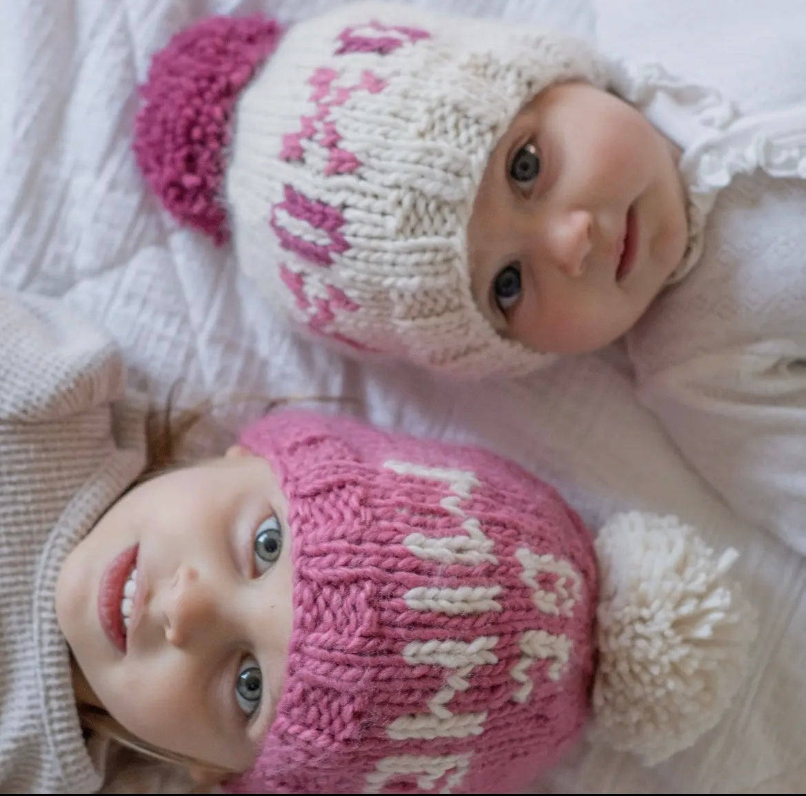 XOXO Knit Hat || Mauve