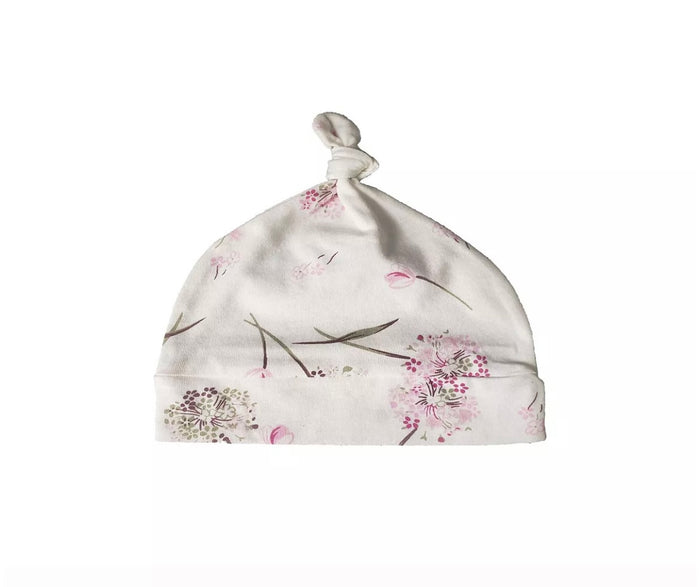 Top Knot Hat || Clustered Flowers