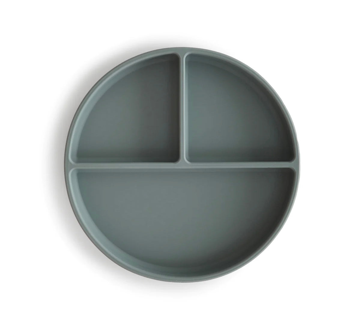 SILICONE SUCTION PLATE || DIVIDED