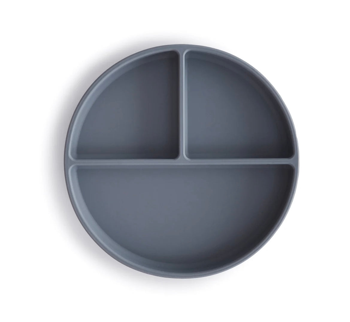 SILICONE SUCTION PLATE || DIVIDED