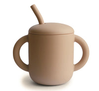 SILICONE TRAINING CUP + STRAW