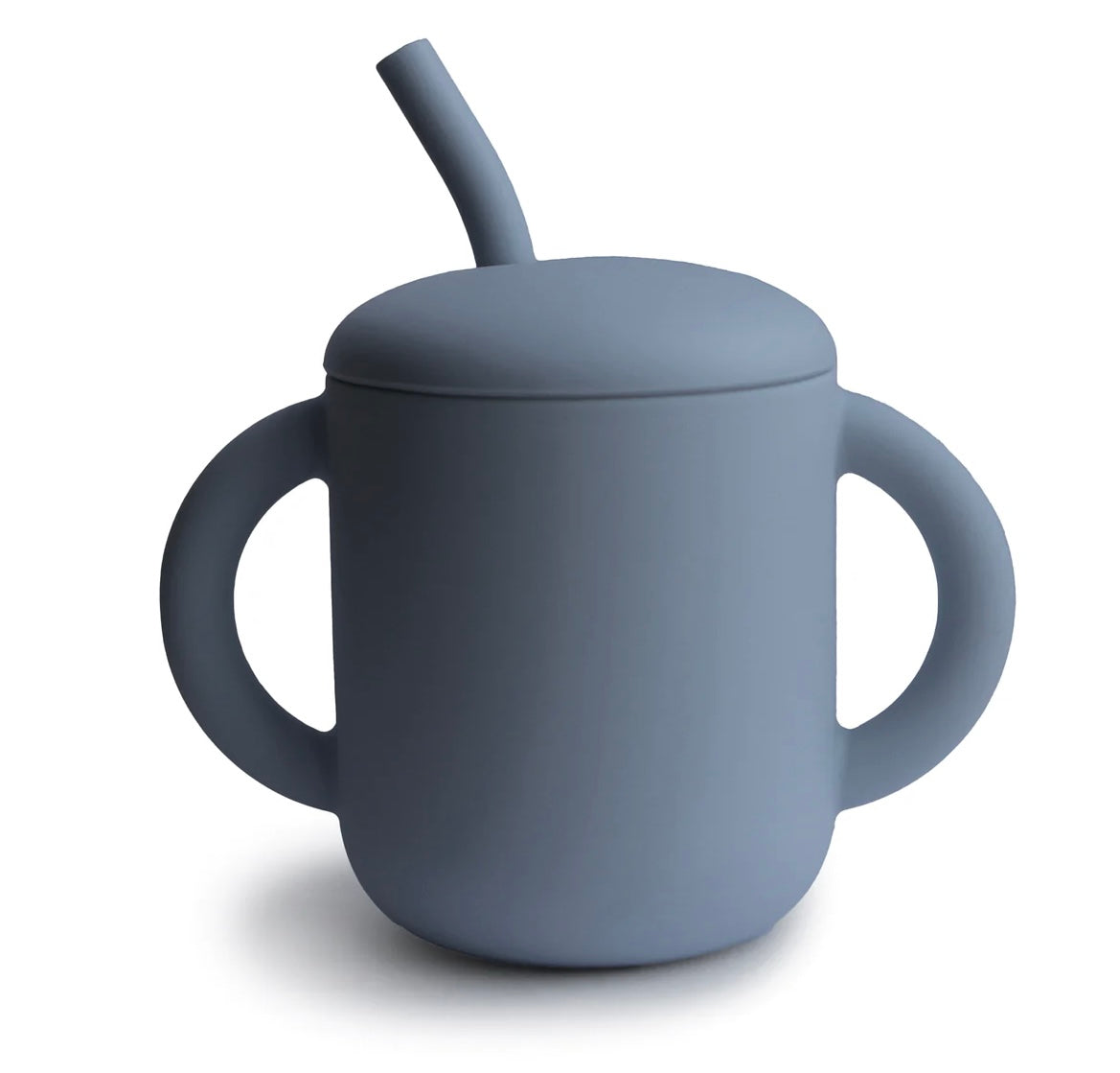 SILICONE TRAINING CUP + STRAW
