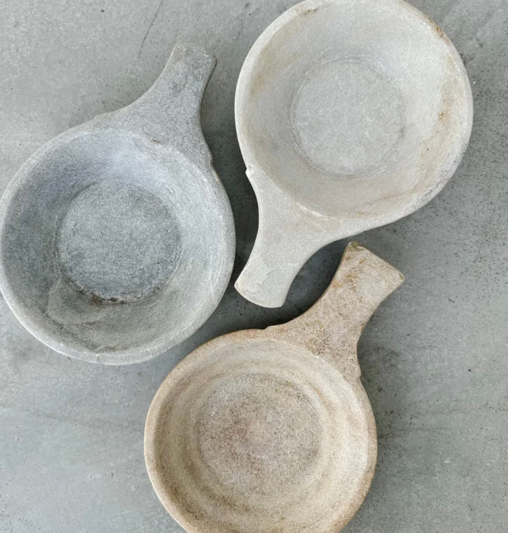 Found Vintage Marble Pan