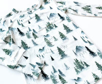 Bamboo Two-Piece Pajama Set || Forest Green