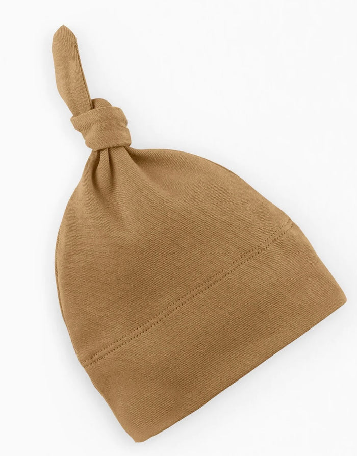 Organic Cotton Knot Hat || Amber
