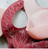 Silicone Baby Bib || Foliage