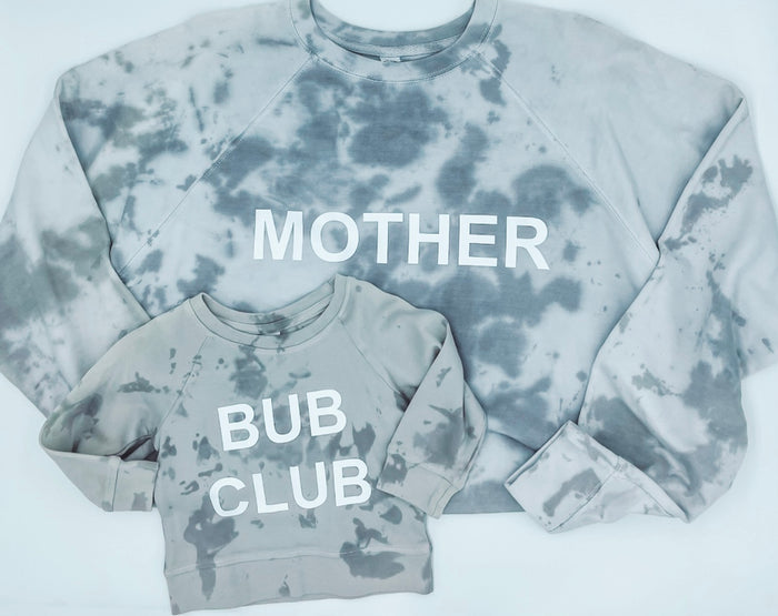Mother Sweatshirt || Grey Tie Dye