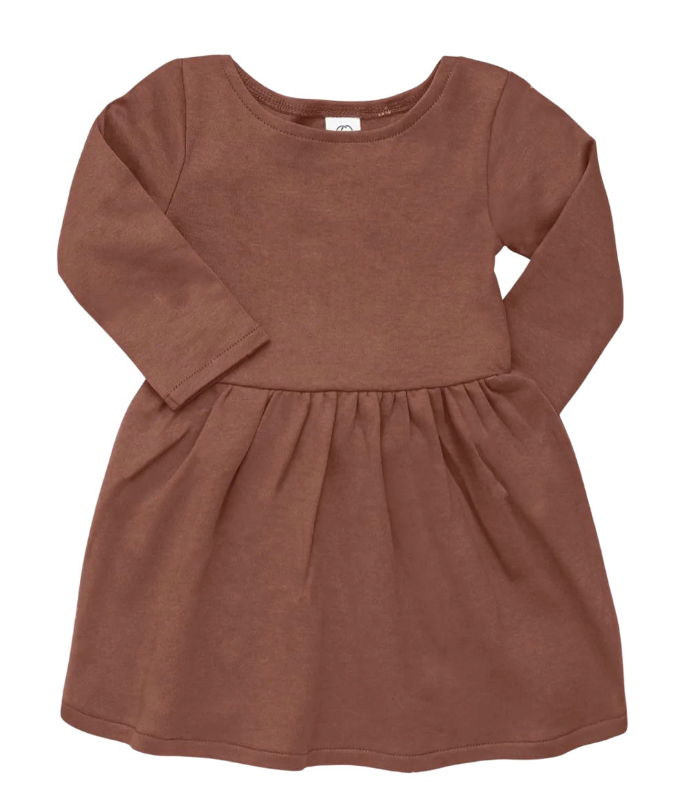 Organic Cotton Stella Swing Dress || Daisy Cedar