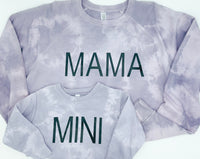 MINI Sweatshirt || Rhapsody Purple Tie Dye