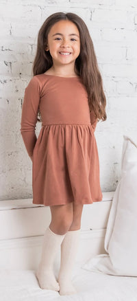 Organic Cotton Stella Swing Dress || Daisy Cedar