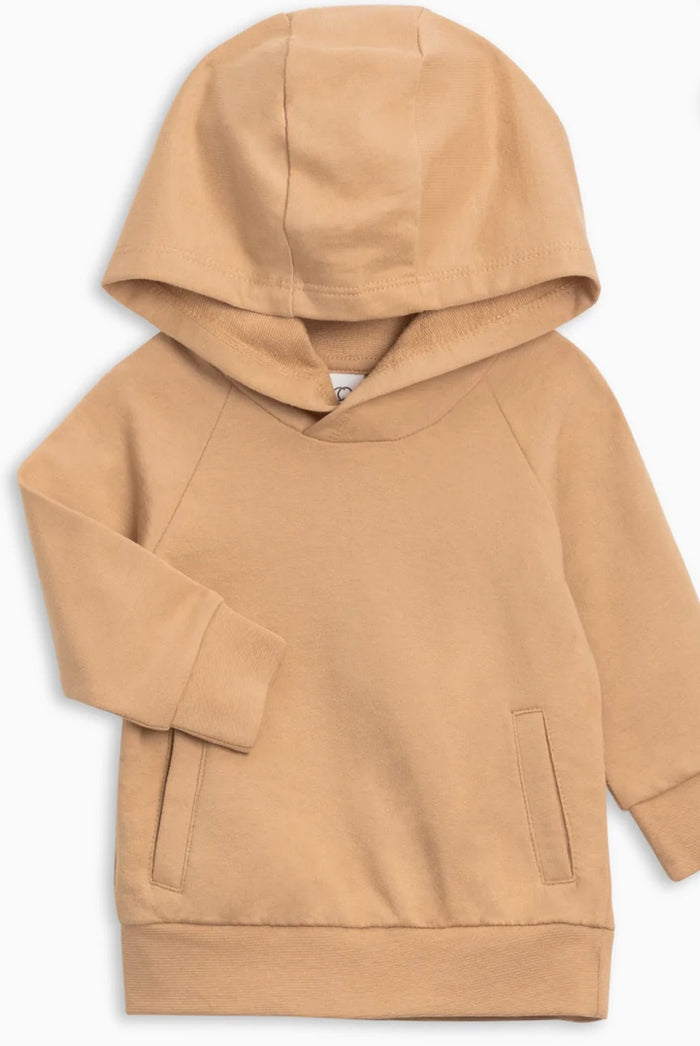 Organic Cotton Madison Pullover || Tan