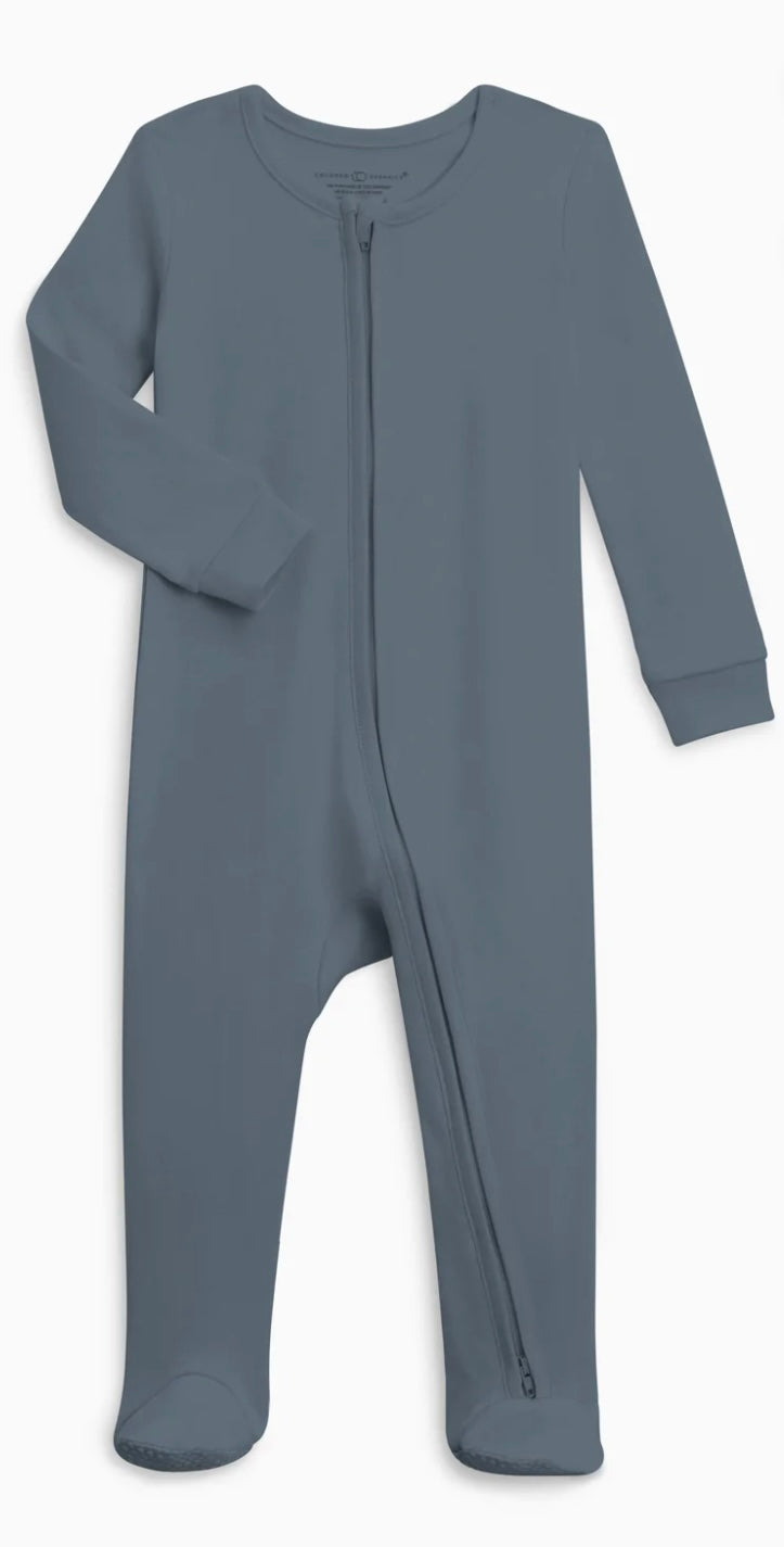 Organic Cotton Zipper Sleeper || Harbor