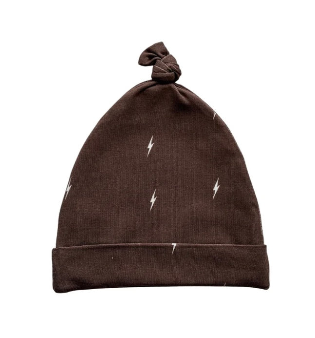 Bamboo Knot Hat || Brown Lightning