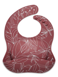 Silicone Baby Bib || Foliage