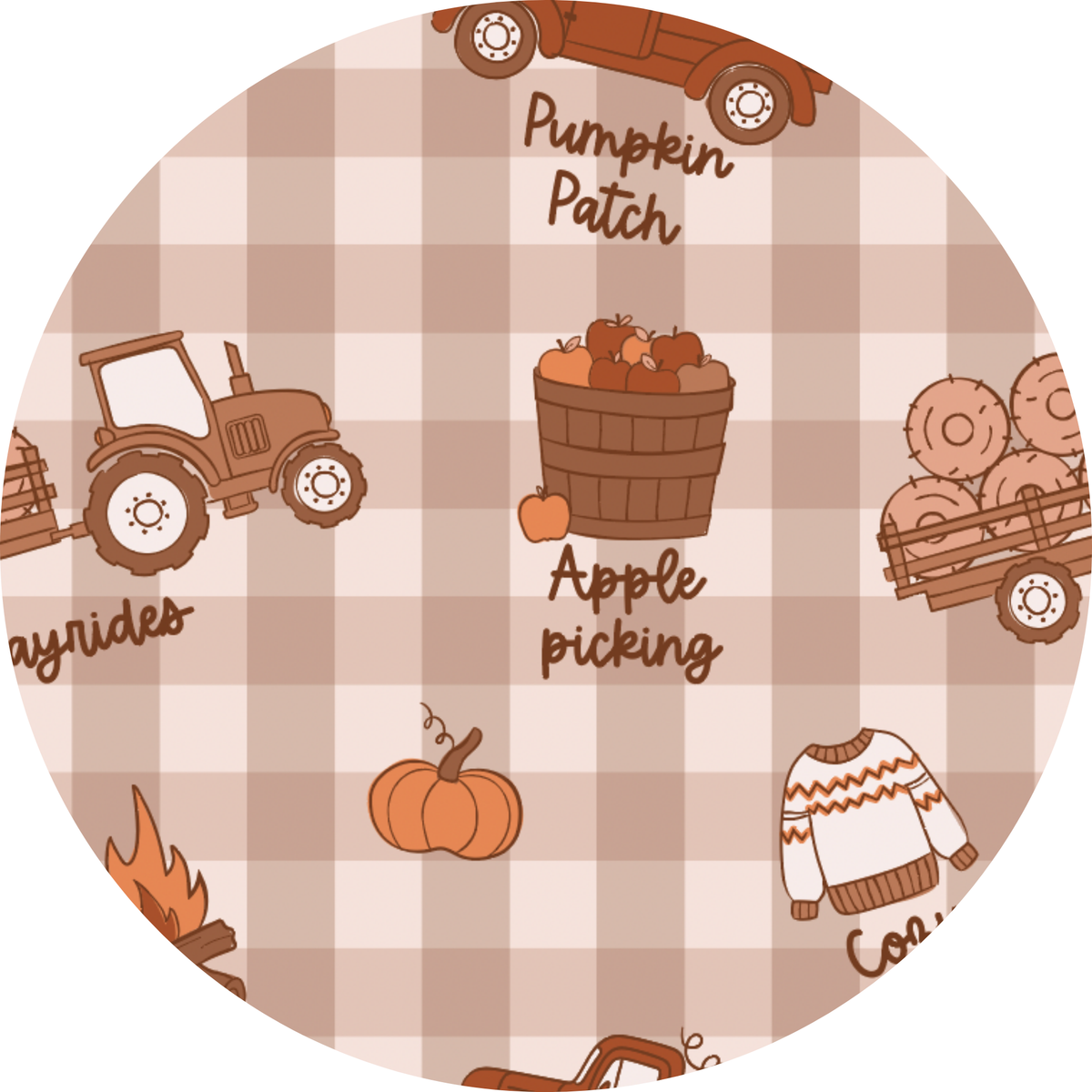 Harvest Hayride Convertible Footies: 18-24 Months