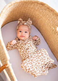 Leopard Bow Headband