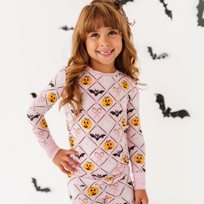 Bows & Boos Kids Pajamas: 3T