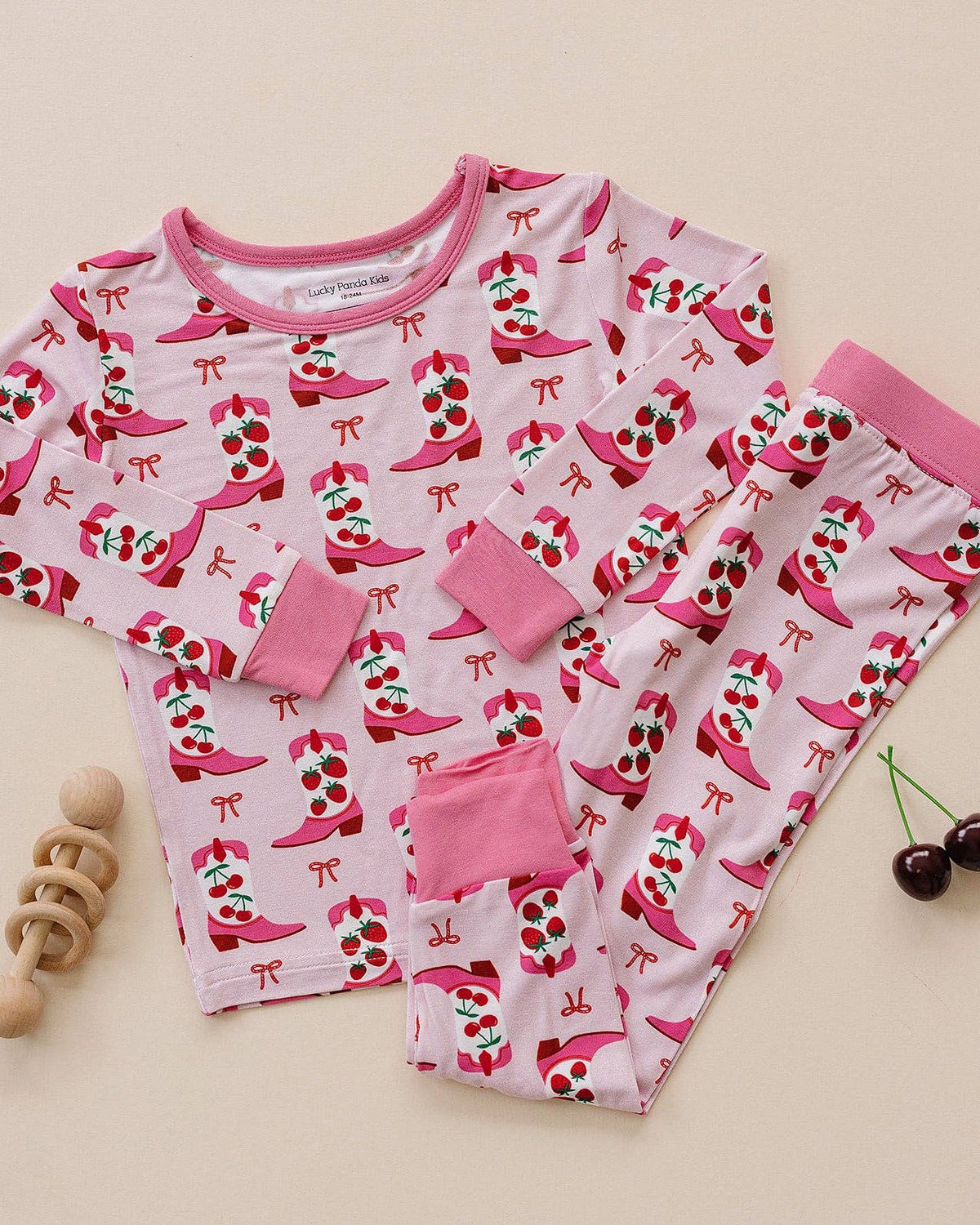 Bamboo Two Piece Set | Bootsberry Cowgirl: 5T