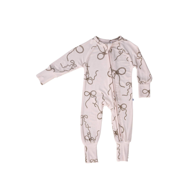 Coquette Lasso | Bamboo Zip Romper : 12-18M