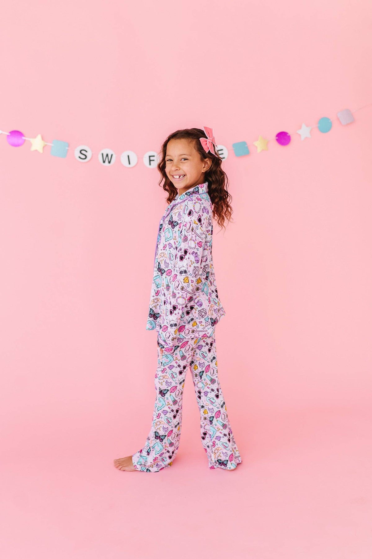 Look What You Made Me Snooze Kids Flare Set: 9/10Y