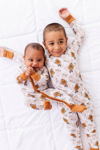 Pigskin Pals Convertible Footies: 18-24 Months