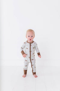 Duck, Duck Cute Ribbed Convertible Footies: 18-24 Months