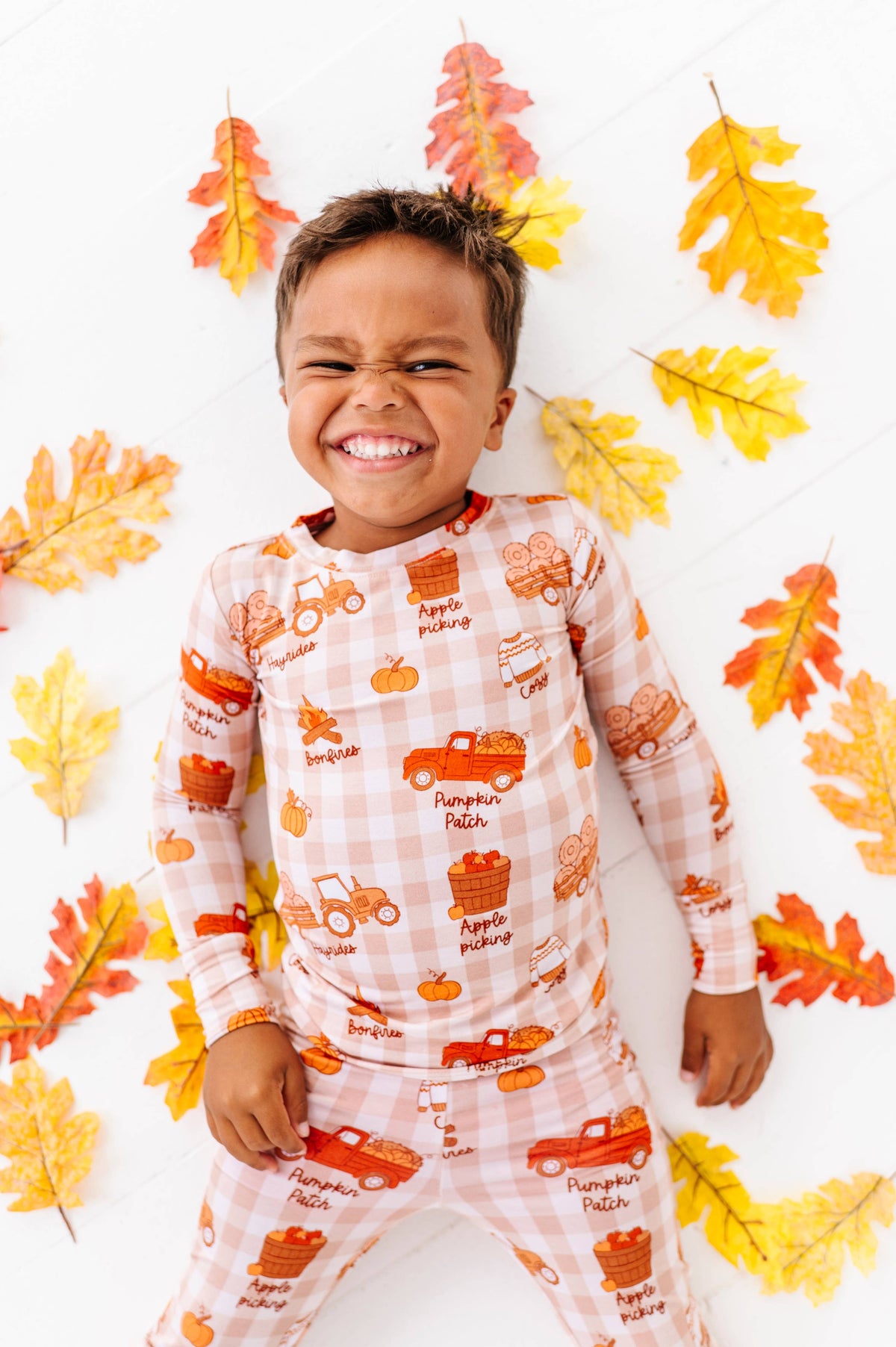 Harvest Hayride Kids Pajamas: 5/6T