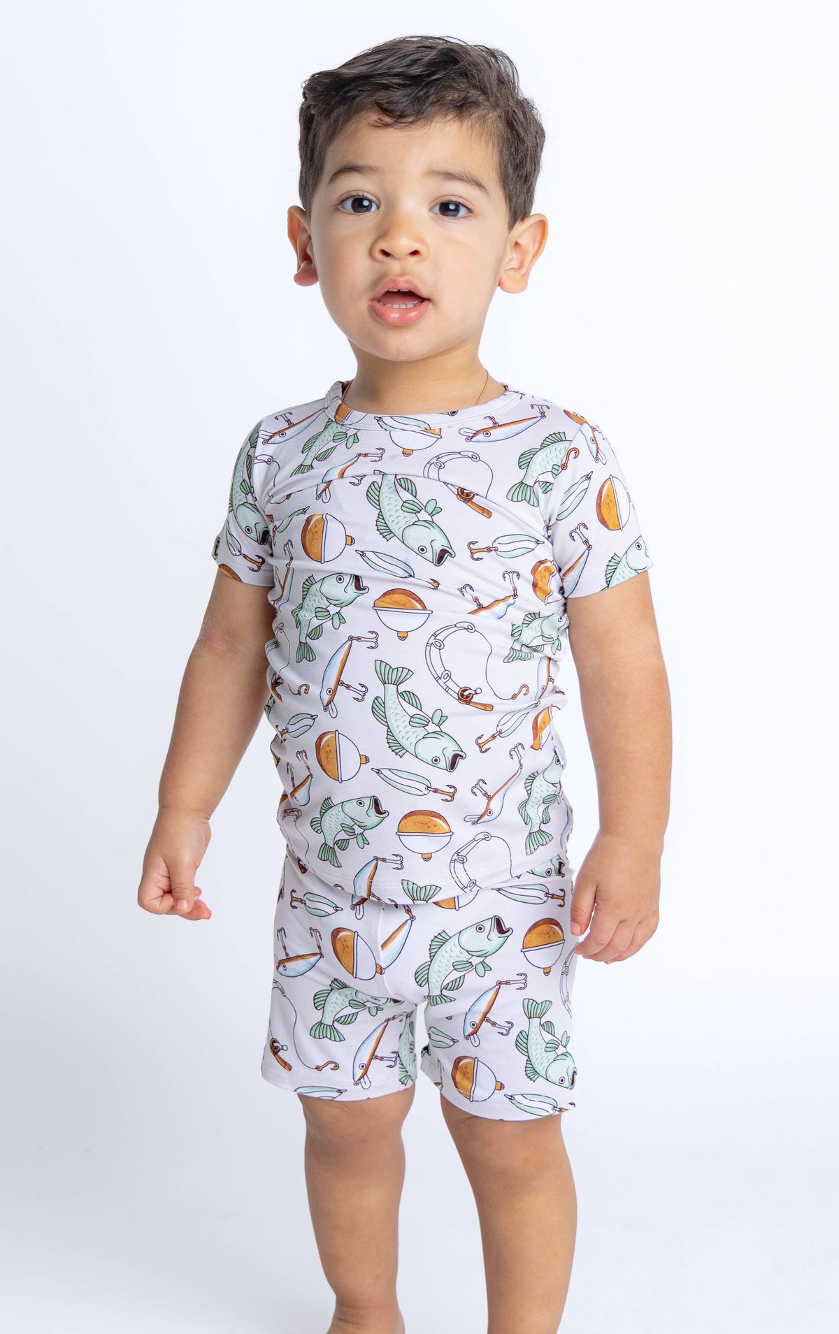 Finn Bamboo Two Piece Pajama Set: 3T