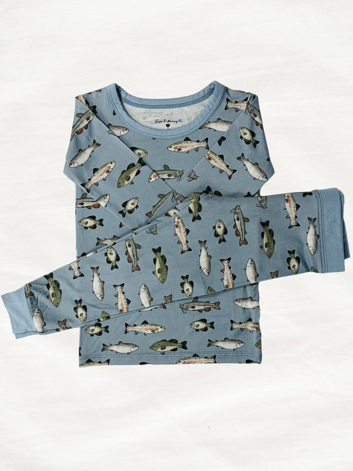 Fish Two Piece Pajama: 5T