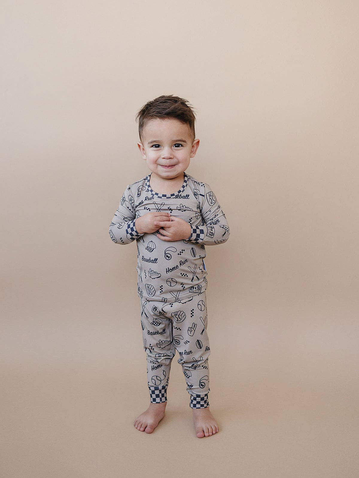Bamboo Two Piece Set | Home Run: 5T