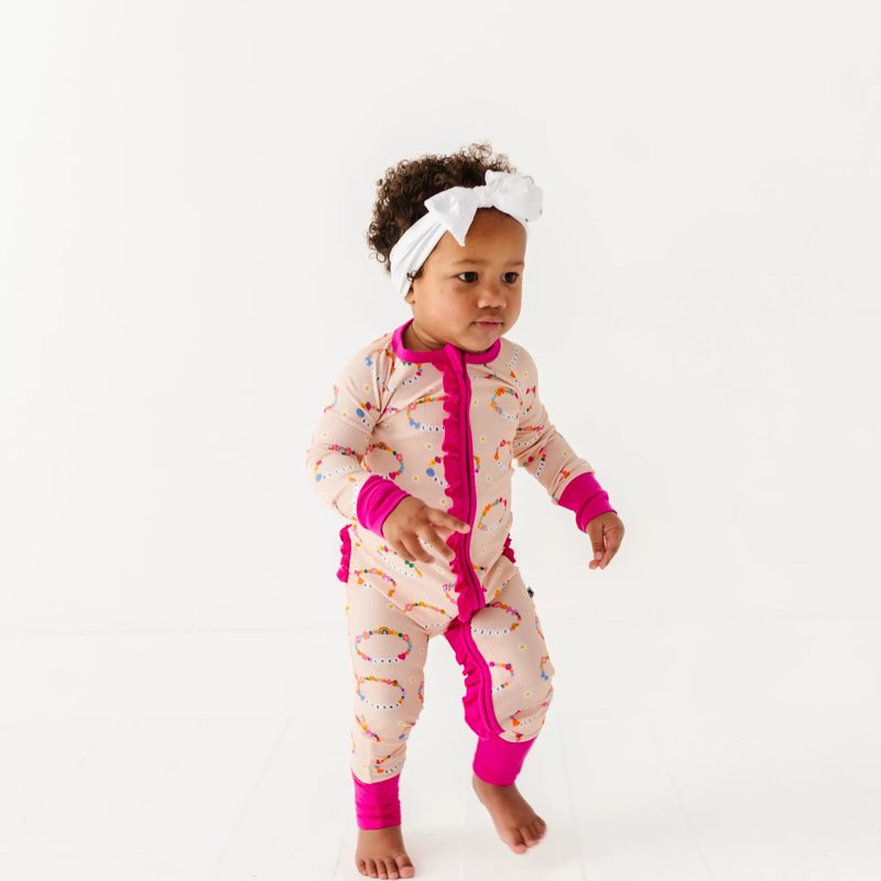 In My Bestie Era Ribbed Convertible Footies: 2T