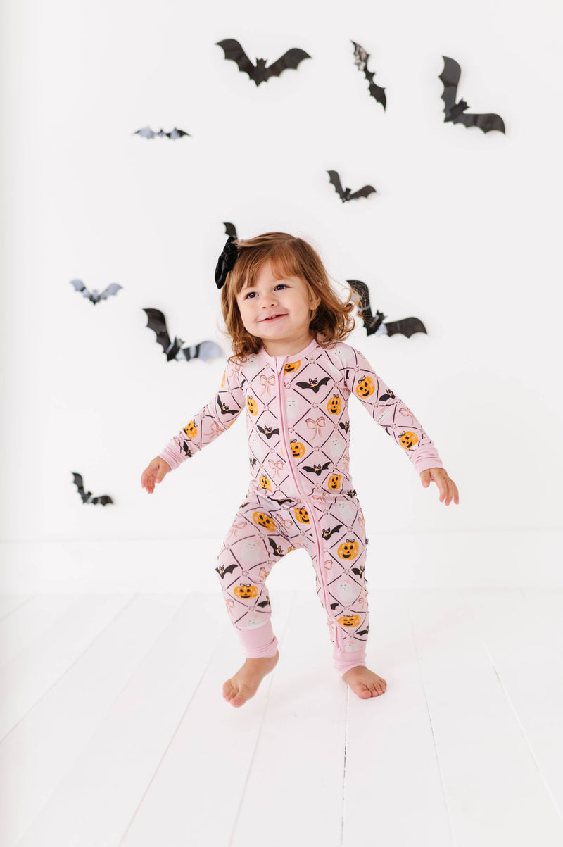 Bows & Boos Convertible Footies: 0-3 Months
